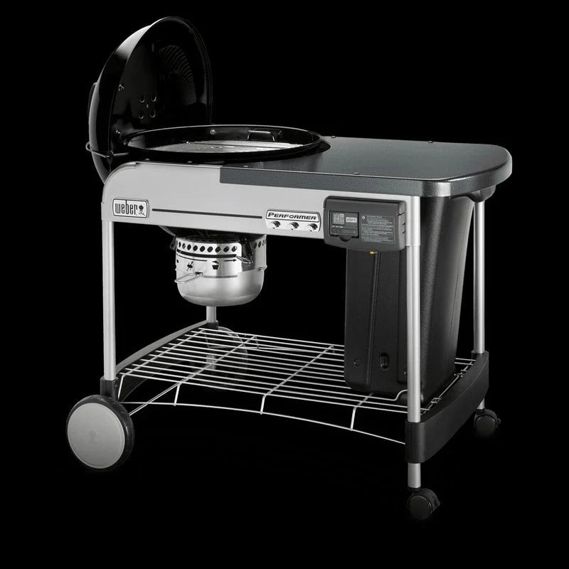 2026 Weber Performer Deluxe 22′ Black Charcoal Grill