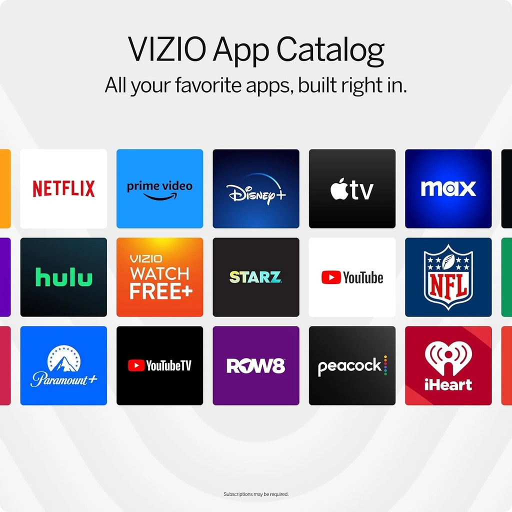2026 VIZIO 50′′ 4K HDR Smart TV, Dolby Vision HDR/HDR10+, WiFi 6 – (Refurbished)