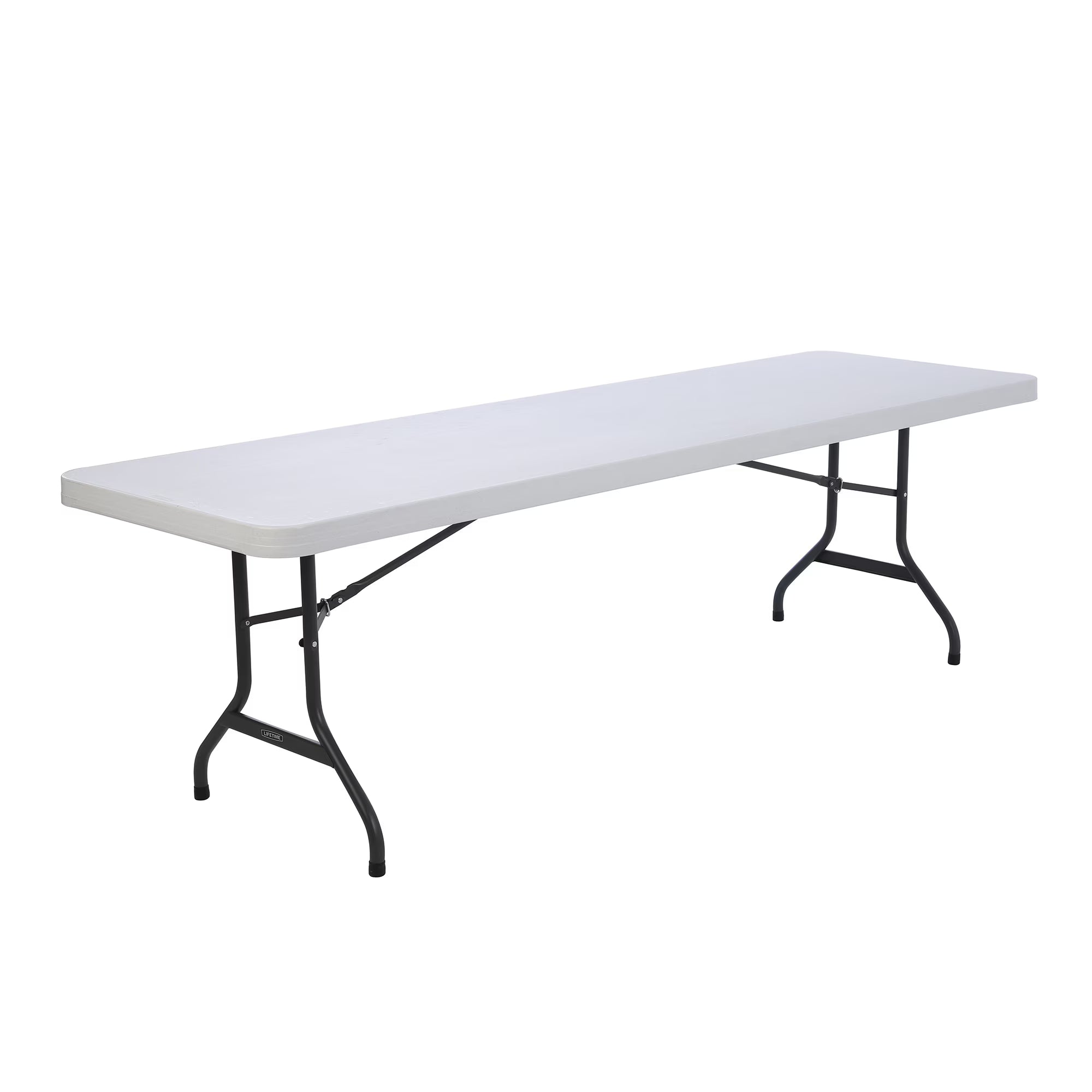 2026 Lifetime 8-Foot Commercial Grade Folding Table, White Granite (22980)