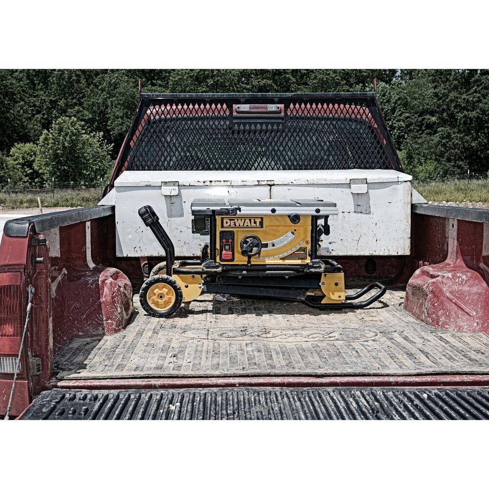 2026 15 Amp Corded 10-inch Construction Site Table Saw with Rolling Stand DWE7491RS
