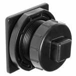 2026 Rubbermaid FG424500BLA Livestock Tank (Model Year 2025), 150 Gallon Capacity, Plastic, Black