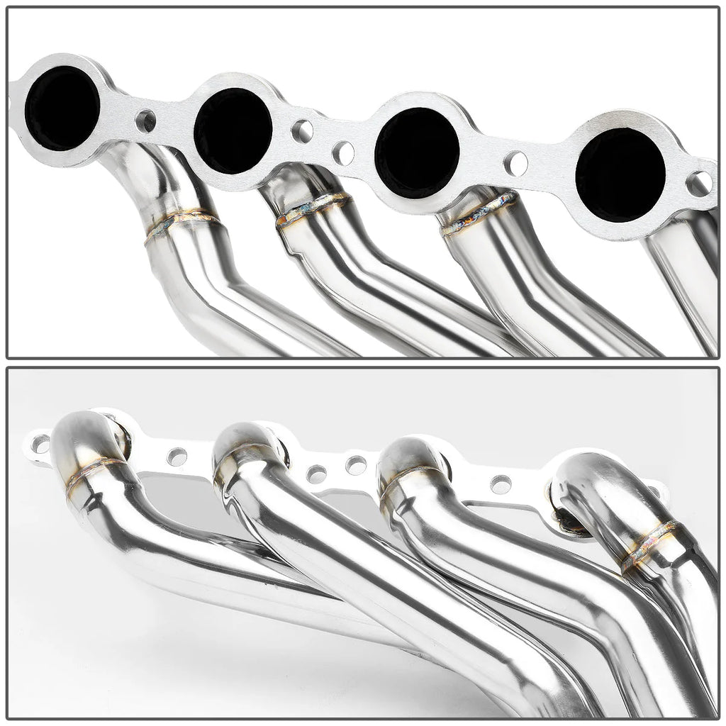 06-09 Chevy Trailblazer SS 6.0L Long Tube Exhaust Header w/Y-Pipe - Stainless Steel