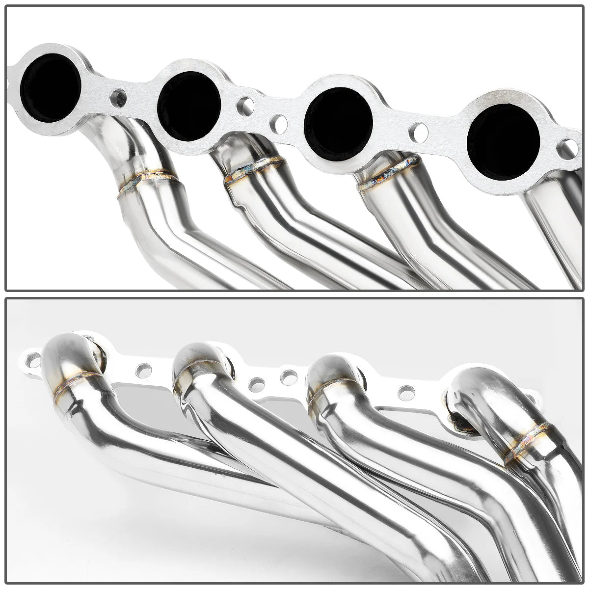 06-09 Chevy Trailblazer SS 6.0L Long Tube Exhaust Header w/Y-Pipe - Stainless Steel
