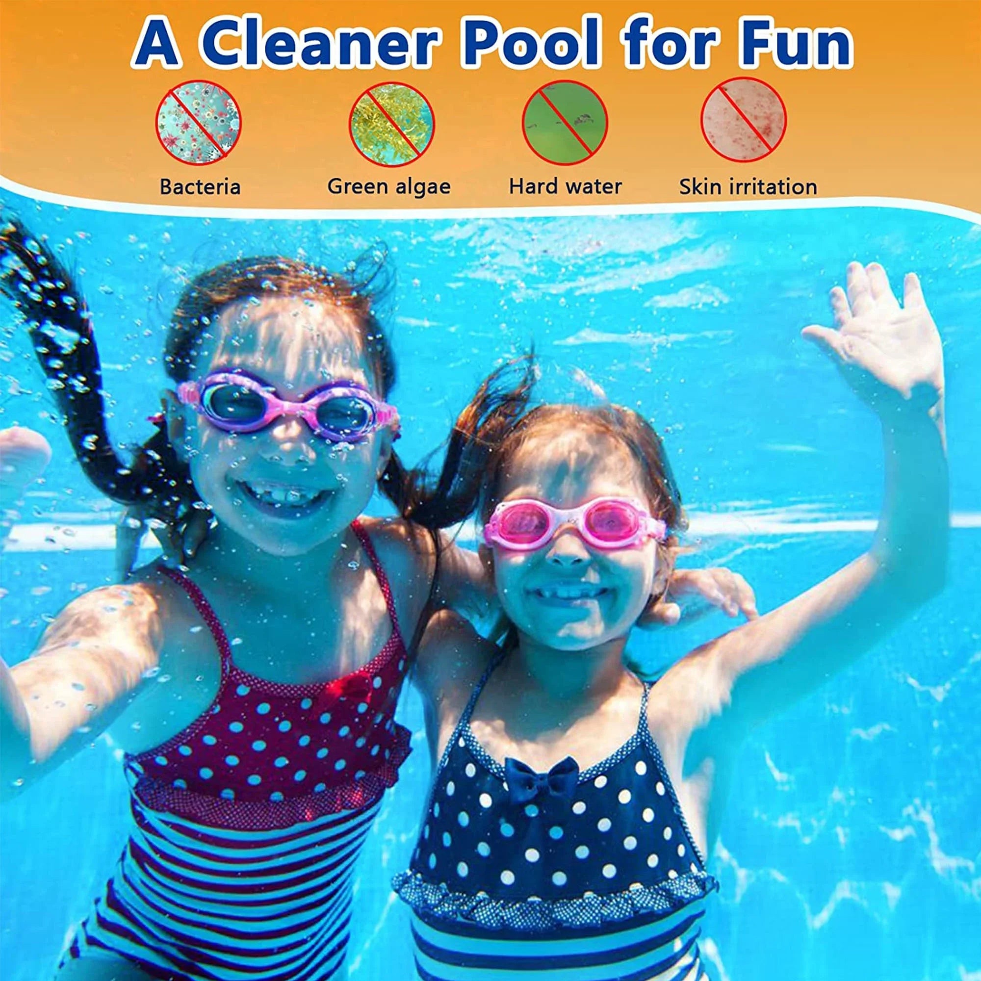 2026 50 lbs 3" Chlor Tabs for Swimming Pools, Tablets, Chlorine Pool Chemicals