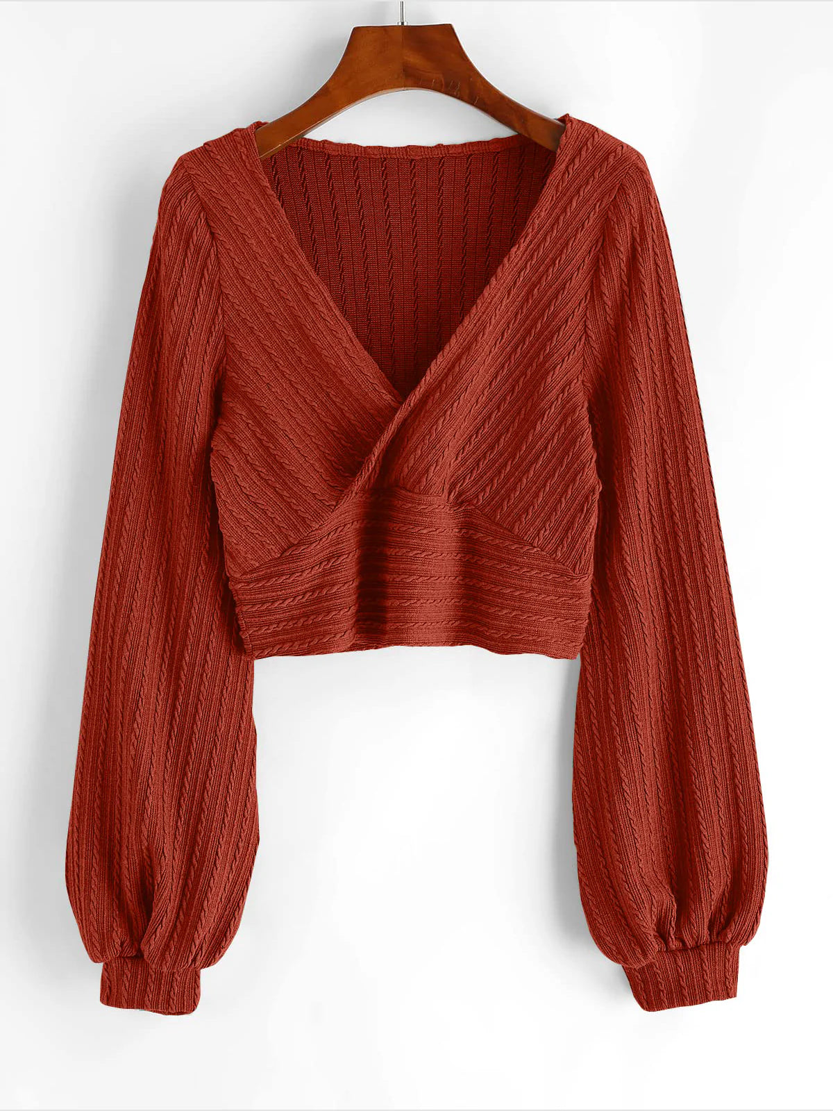 2026 Ribbed Knit Sweater