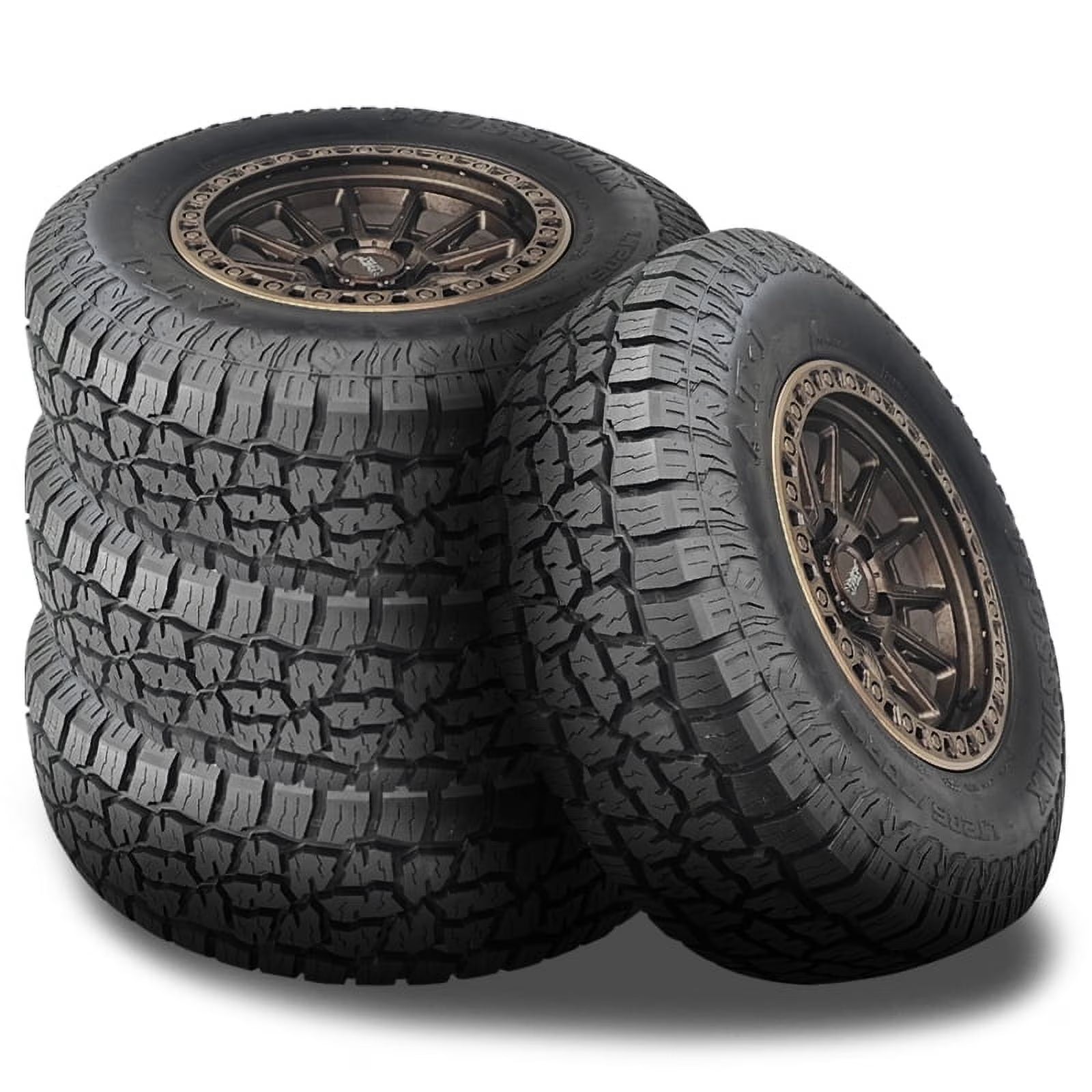2026 4 Crossmax AT-1 285/75R16 126/123R All Terrain Tires [ Load Range E 10 PLY ] LTR-1604-AT-CS / 285/75/16 / 2857516