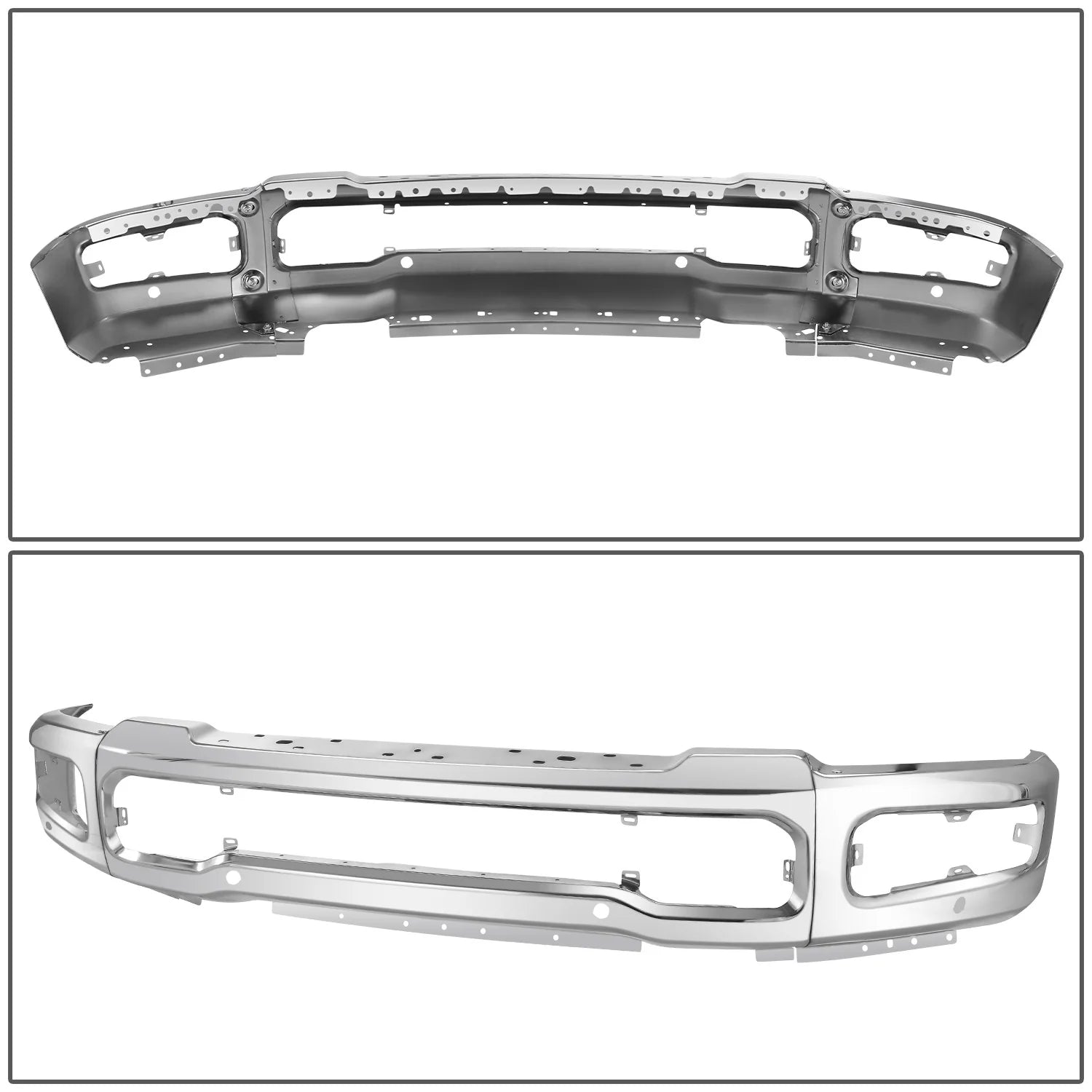 Modular Style Front Bumper w/ Parking Sensor Holes 23-25 Ford F-250 F350 Super Duty