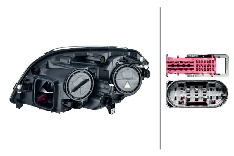 Headlight Assembly 12-15 Mercedes-Benz GLK250