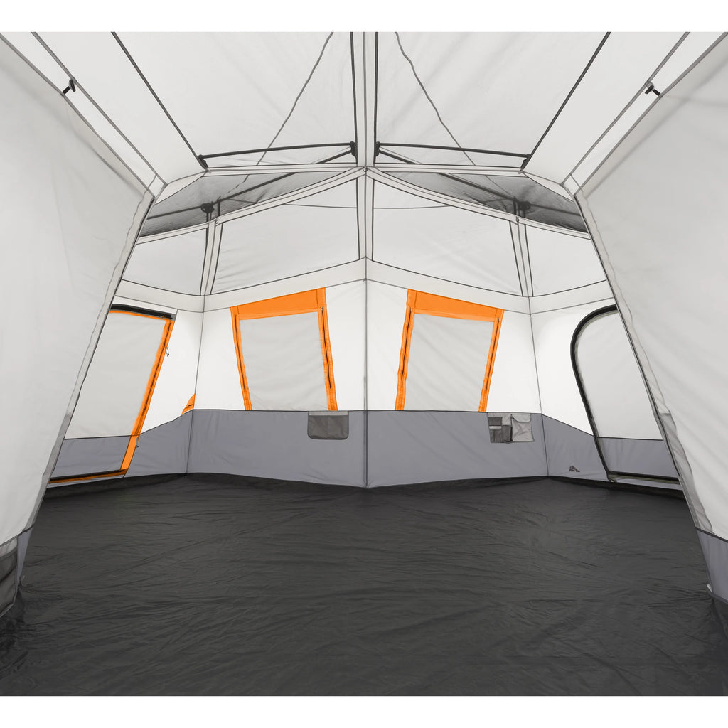 2026 Ozark Trail 20' x 18' 12-Person 3-Room Instant Cabin Tent with Screen Room, 56.5 lbs