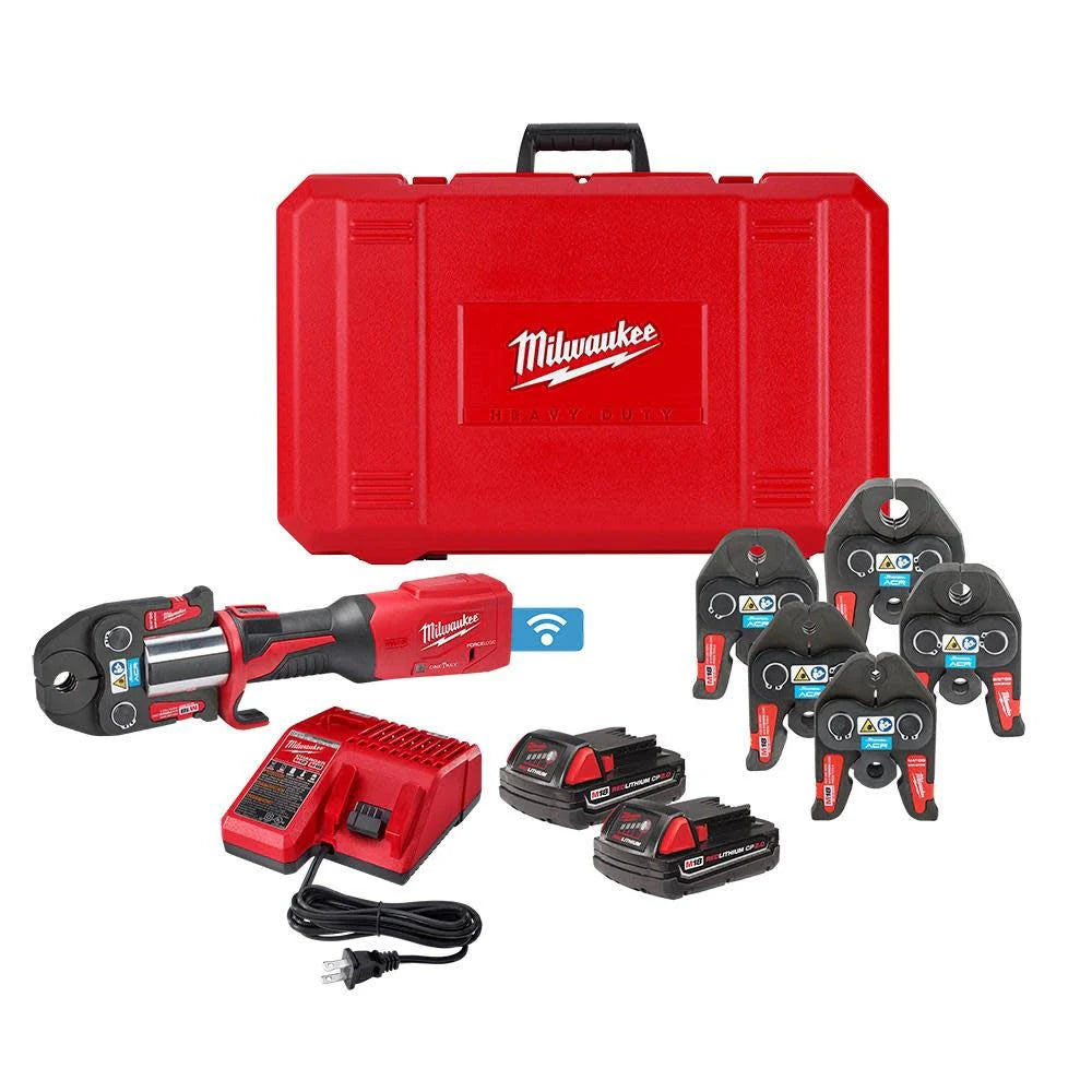 2026 Milwaukee M18 FORCE LOGIC crimping tool with ONE-KEY and 1/2