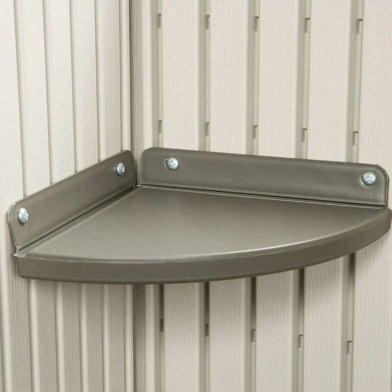 2026 2025 Side entrance, 4.57 m W x 2.44 m D, plastic tool shed