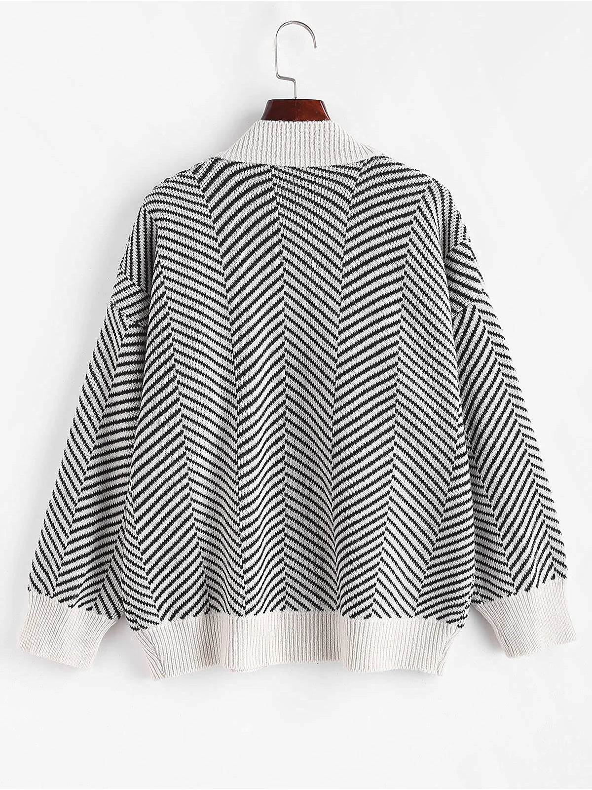 2026 Ribbed Button Cardigan