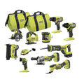 2026 RYOBI ONE+ 18V Cordless Tool Set with 10 Pieces, 3 Batteries and Charger (Model Year 2025) PCK750KN