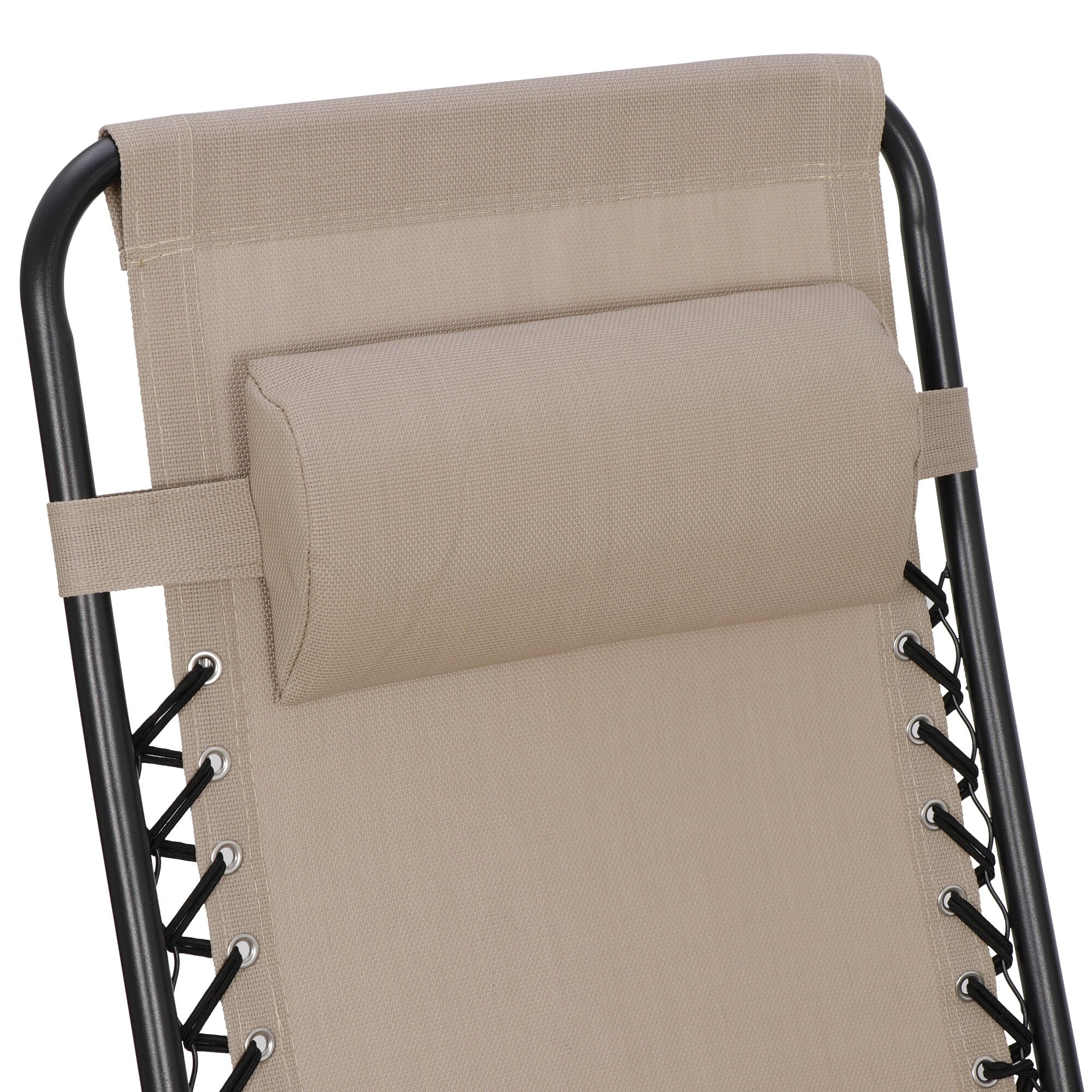 2026 HomGarden 2 Pack Steel Zero-Gravity Chair - Beige