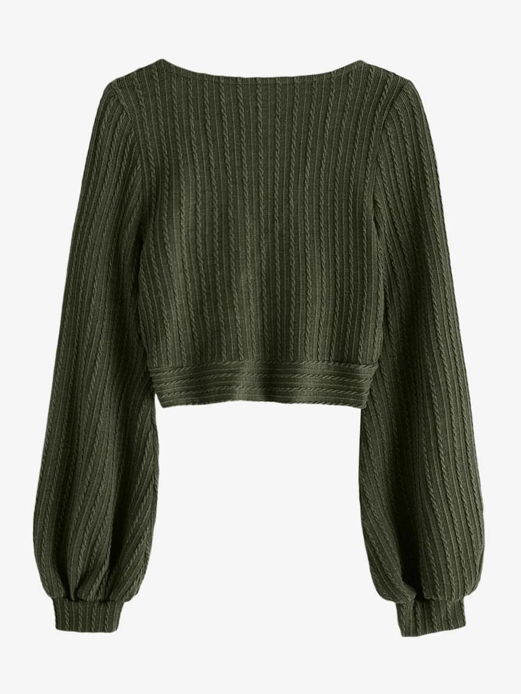 2026 Ribbed Knit Sweater