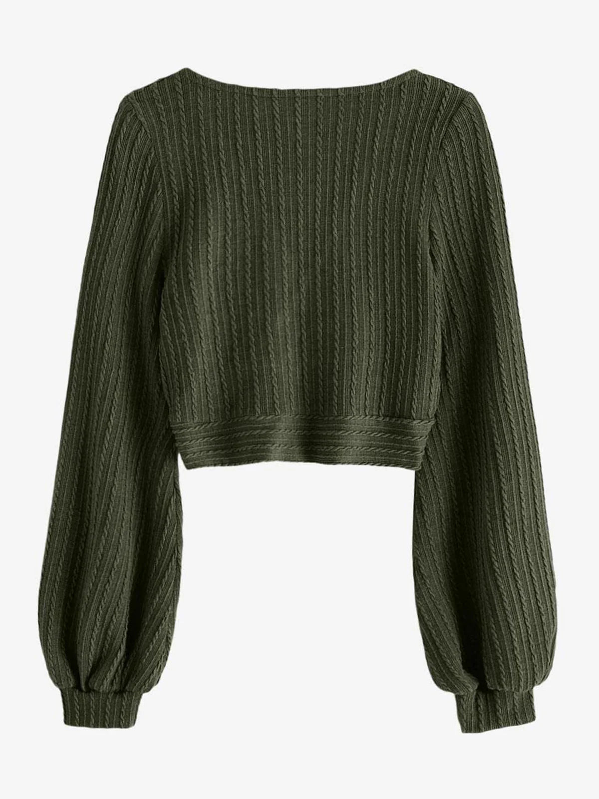 2026 Ribbed Knit Sweater
