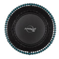 2026 JumpSport 350 Pro Fitness 39" Cardio Workout Indoor Trampoline, Teal/Black