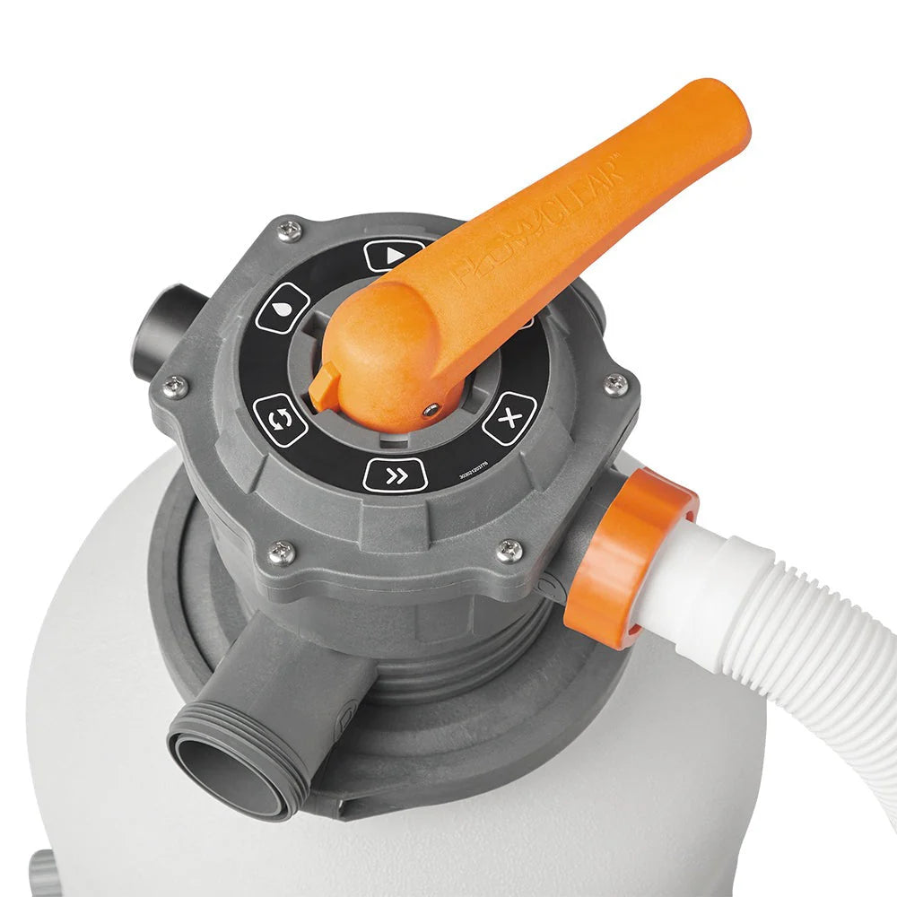 2026 BestWay Flowclear 2000 Gallon Large Above Ground Pool Sand Filter Pump(Open Box)💝 Last Day For Clearance