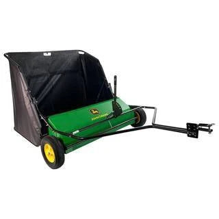 2026 John Deere 42″ trailed lawn sweeper, 24 cubic foot capacity, adjustable brushes