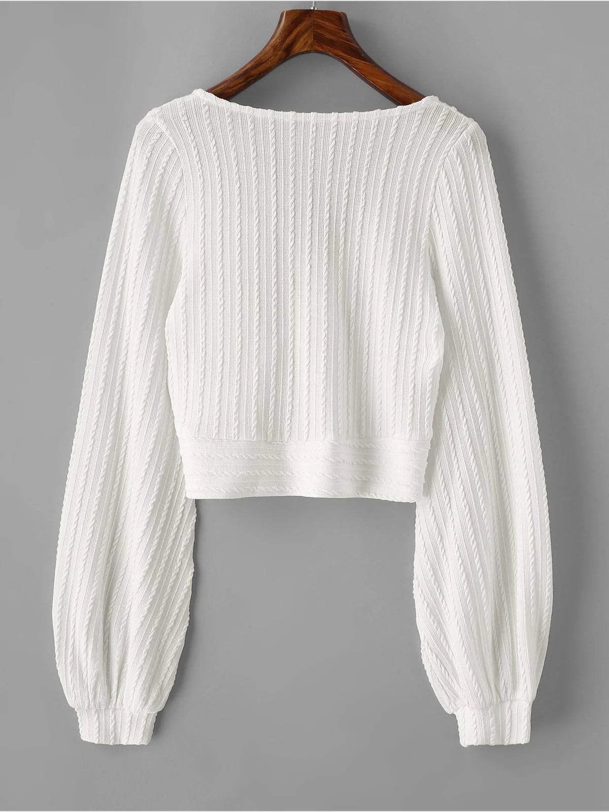 2026 Ribbed Knit Sweater