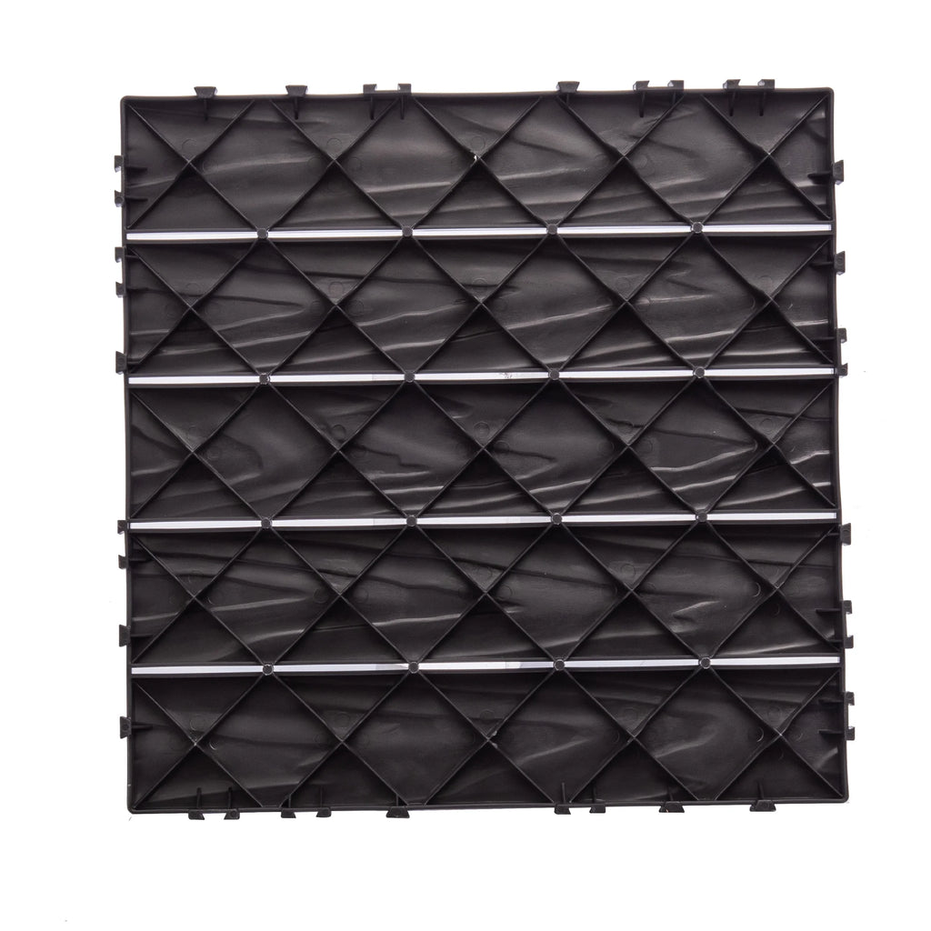 2026 76-Pack Plastic Interlocking Deck Tiles - 68.80 Sq.Ft Outdoor Plastic Flooring Super Durable & Waterproof All-Weather Indoor/Outdoor