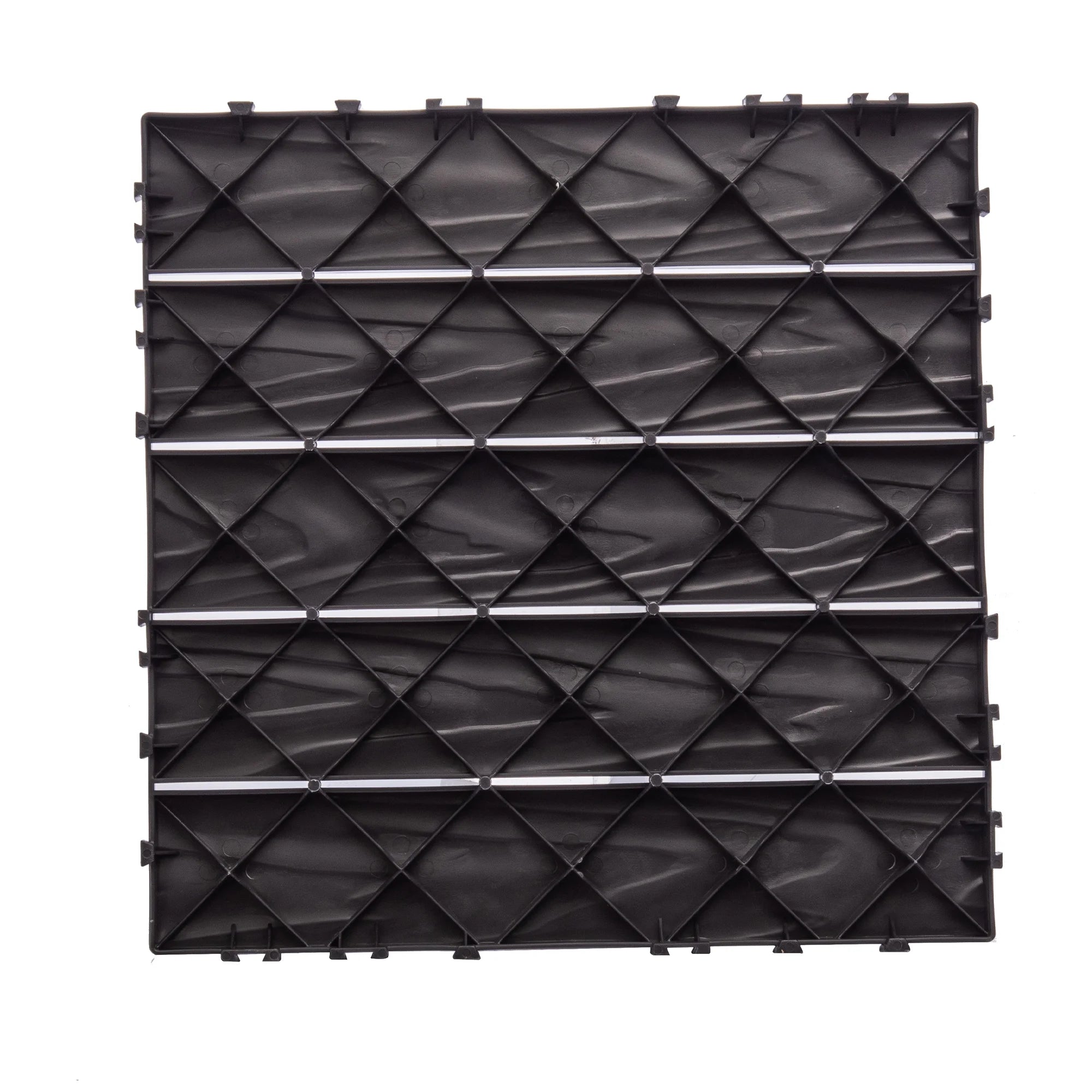 2026 76-Pack Plastic Interlocking Deck Tiles - 68.80 Sq.Ft Outdoor Plastic Flooring Super Durable & Waterproof All-Weather Indoor/Outdoor