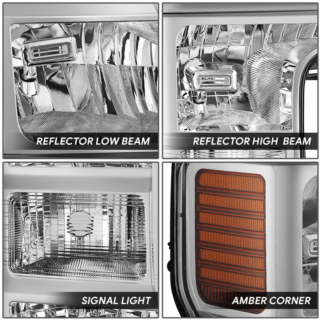 Factory Style Right Side Headlight20-22 Ford F-250 F-350 F-450 Super Duty