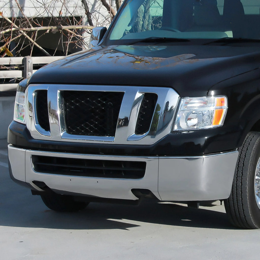 Modular Style Front Bumper w/ Fog Light Cutouts12-21 Nissan NV1500 2500 3500