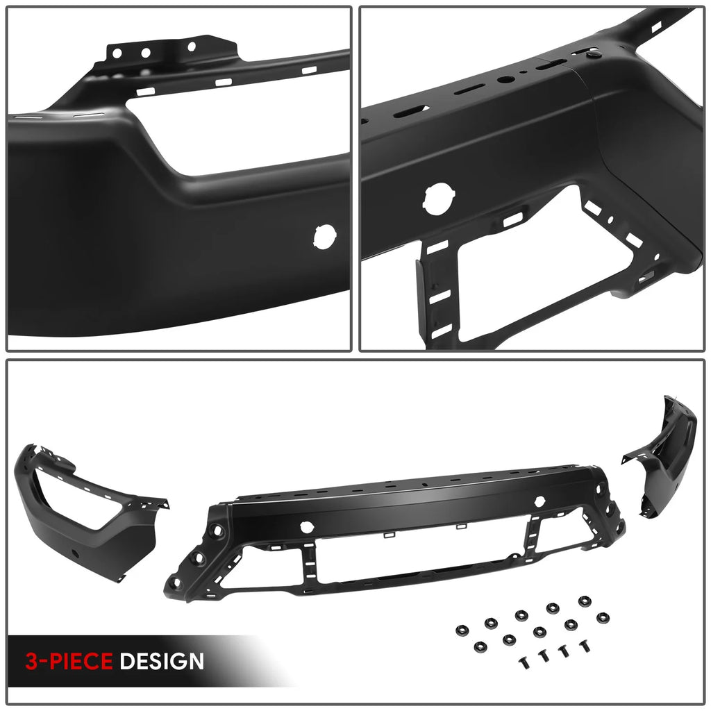 Modular Style Front Bumper w/ Parking Distance Holes21-23 Ford F-150
