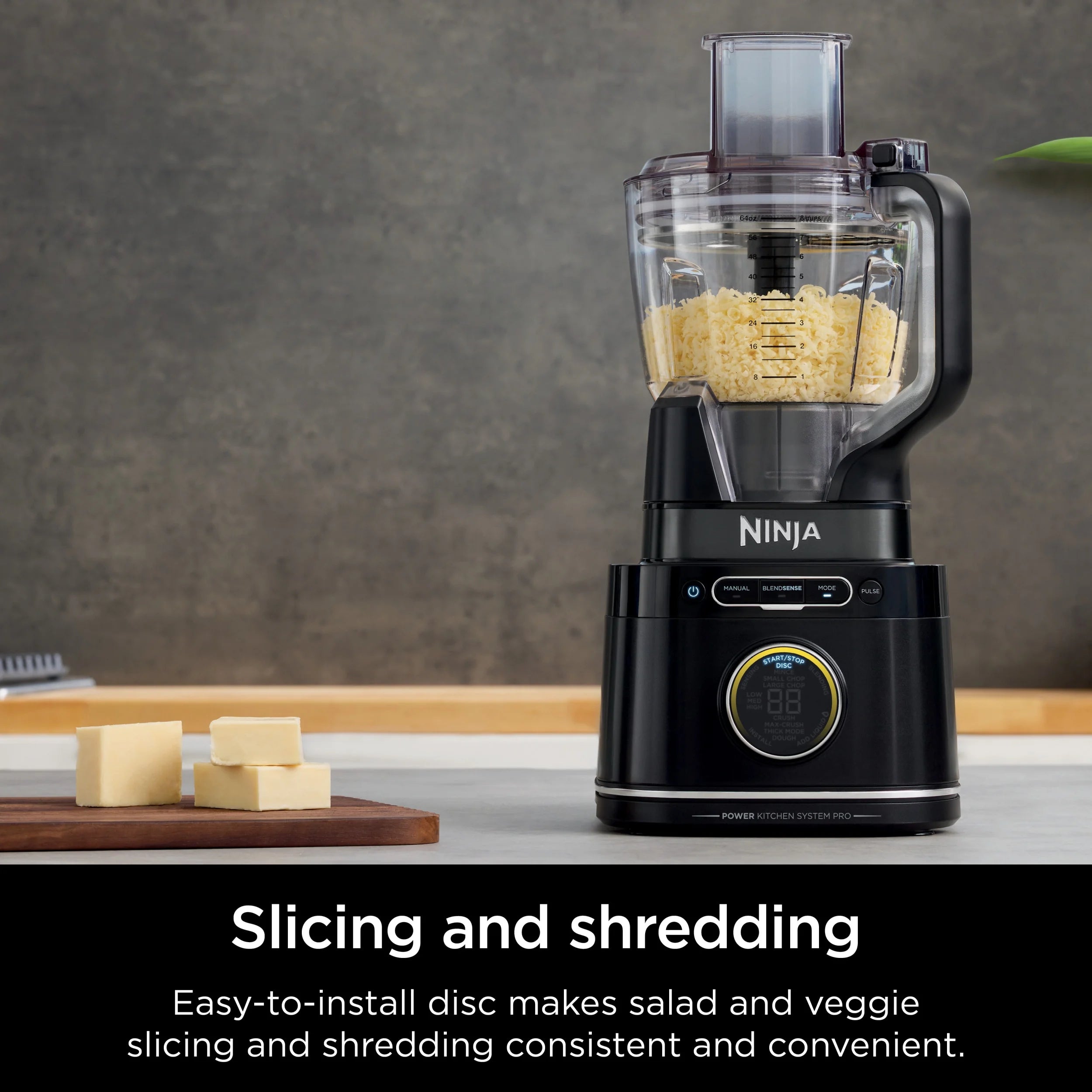 2026 Ninja Detect Kitchen System Power Blender + Processor with Blend Sense Technology, Silver, TB400