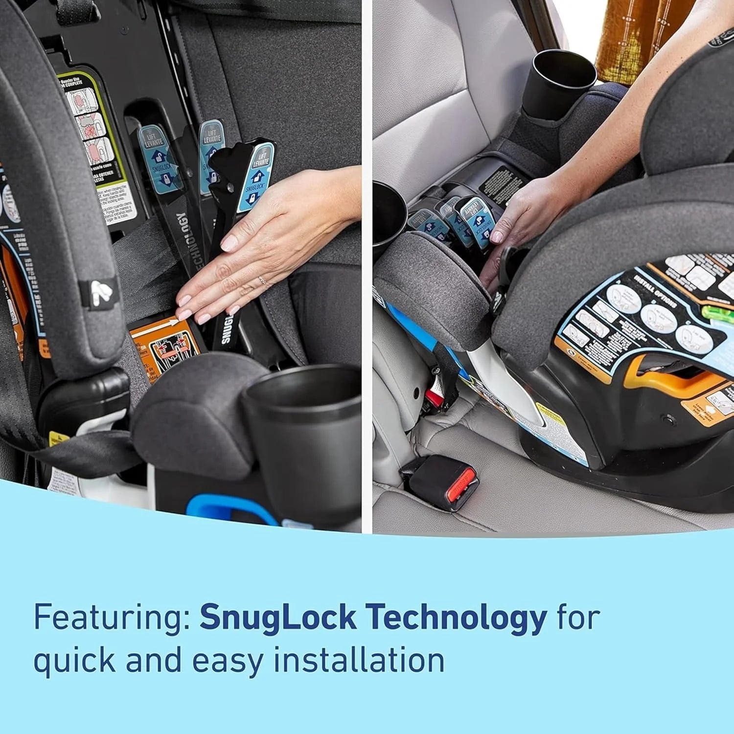 2026 4Ever DLX 4-in-1 Child Car Seat, Charlie | Car seat for babies and toddlers, 10 years of use | Rear-facing, forward-facing and booster seat | Safe, comfortable and practical