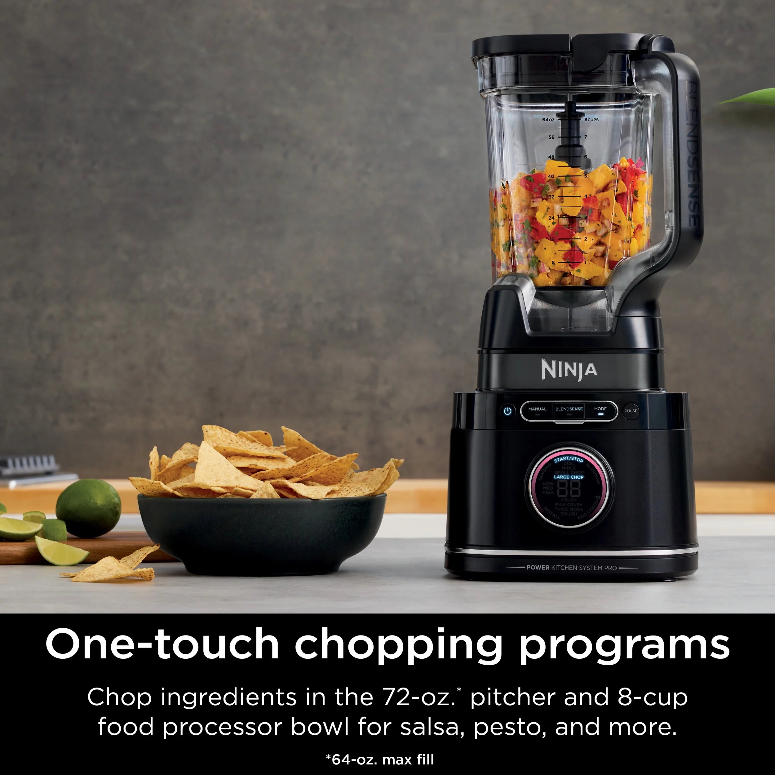 2026 Ninja Detect Kitchen System Power Blender + Processor with Blend Sense Technology, Silver, TB400