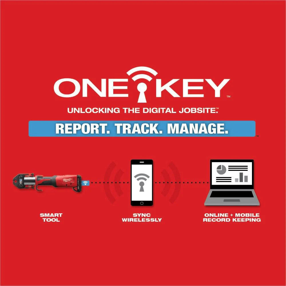 2026 Milwaukee M18 FORCE LOGIC crimping tool with ONE-KEY and 1/2