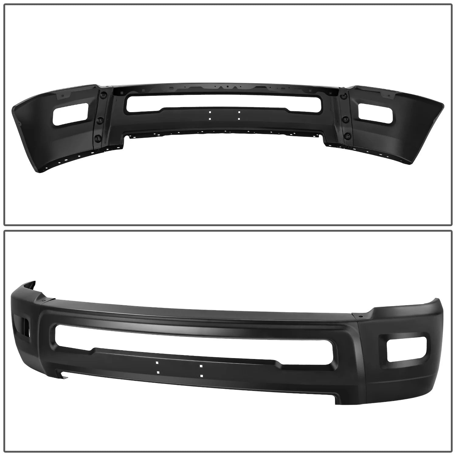Modular Style Front Bumper w/ Fog Light Cutouts15-19 Chevy Silverado 2500 3500