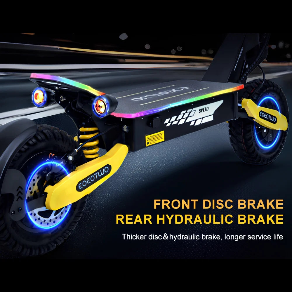 2026 Off Road Electric Scooter for Adults, 1200W Motor Fast E Scooter, Up to 28MPH Top Speed & 20Miles Long Range, 11" Off-Road Tires, 330lbs MAX Load, Foldable