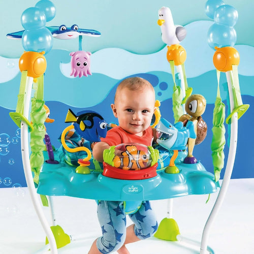 2026 Bright Starts Baby Finding Nemo Sea of Activities Jumper Infant Entertainer, Unisex