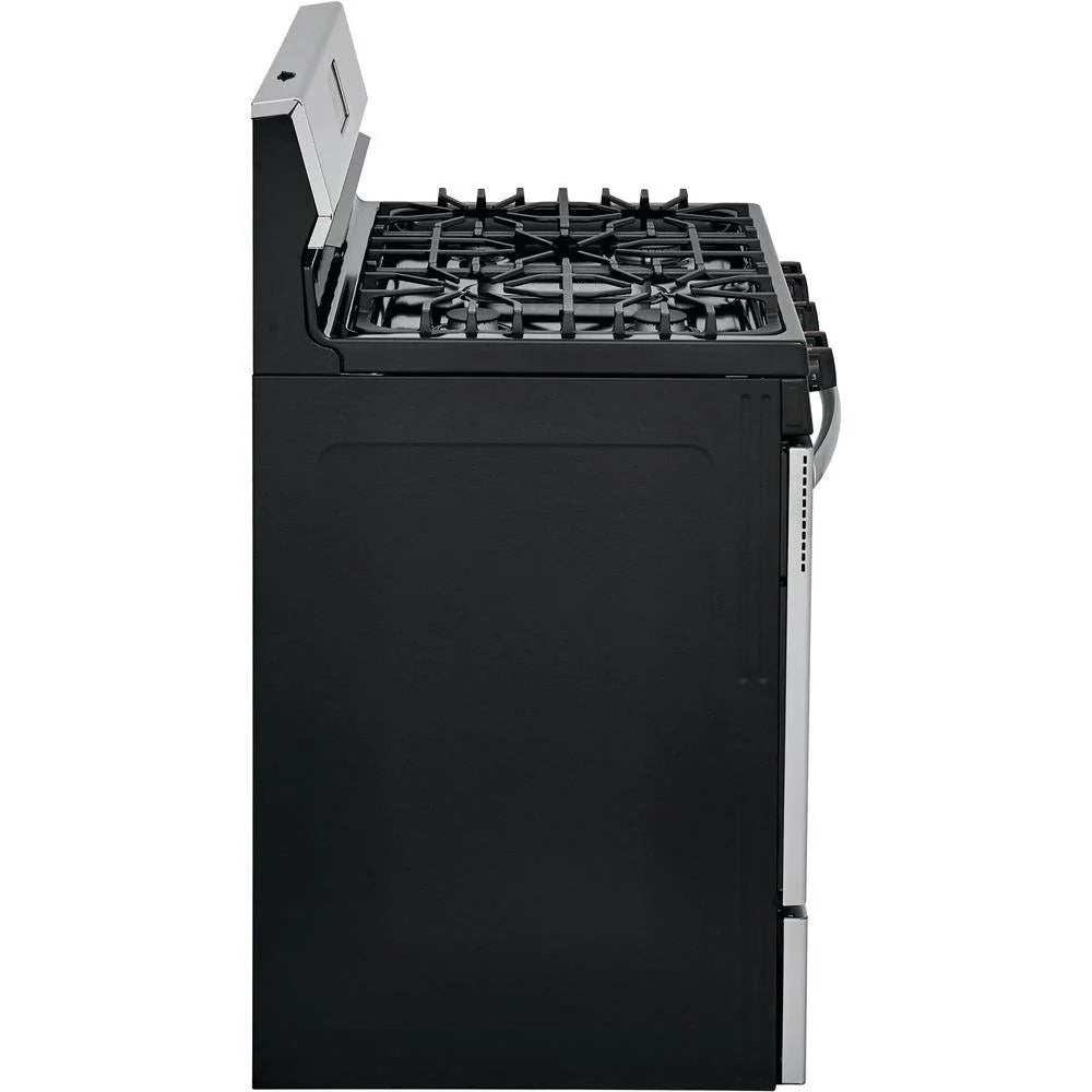 2026 Frigidaire 30 inch (76 cm) wide freestanding 5-burner stainless steel gas hob FCRG3052AS
