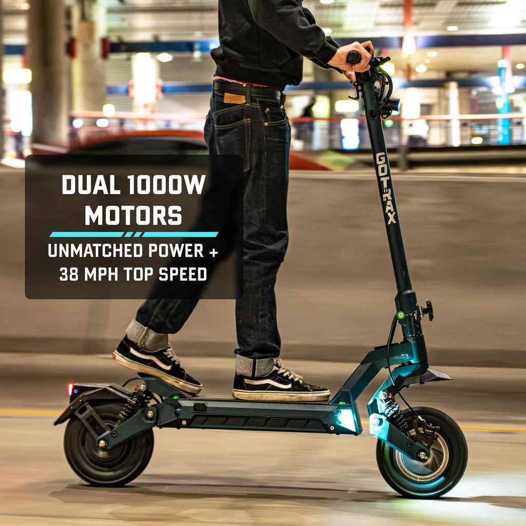 2026 Gotrax GX3 Off Road Electric Scooter – Powerful Dual Motor, 40 MPH Top Speed, All-Terrain Tires
