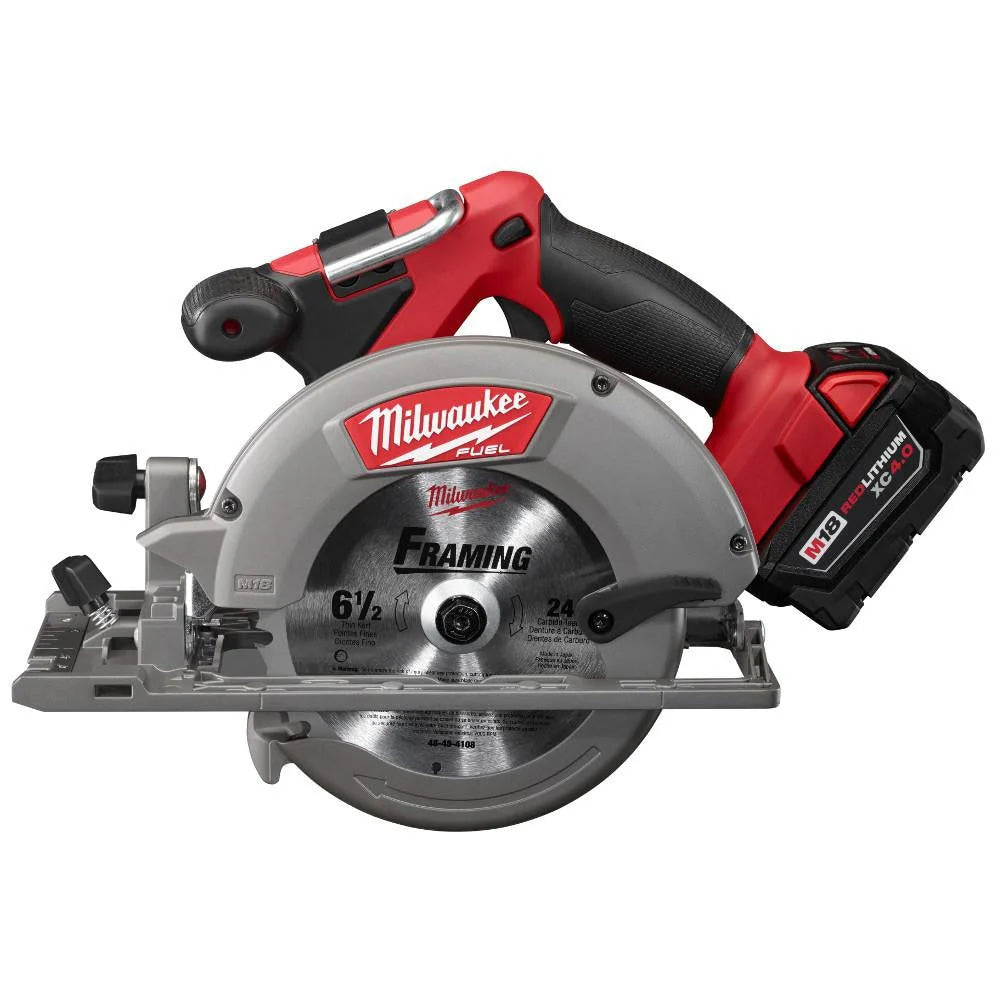 2026 Milwaukee M18 FUEL 18-Volt Lithium-Ion Battery Combo Set (10-piece) with brushless motor, 2025, including 2 x 5.0 Ah batteries, charger and 2 tool bags.