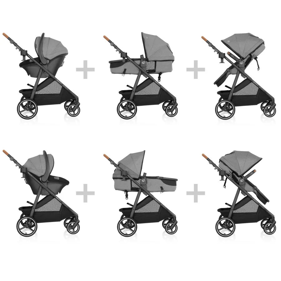 2026 Shyft Intuiti Travel System with Revolve180 LiteMax NXT Rotational Infant Car Seat