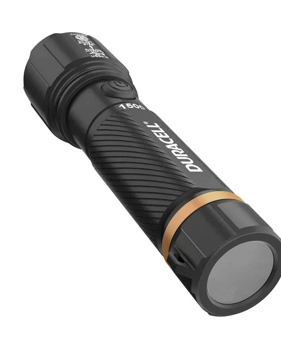 2026 Duracell Hybrid Flashlight, 1500 Lumens, 4-count