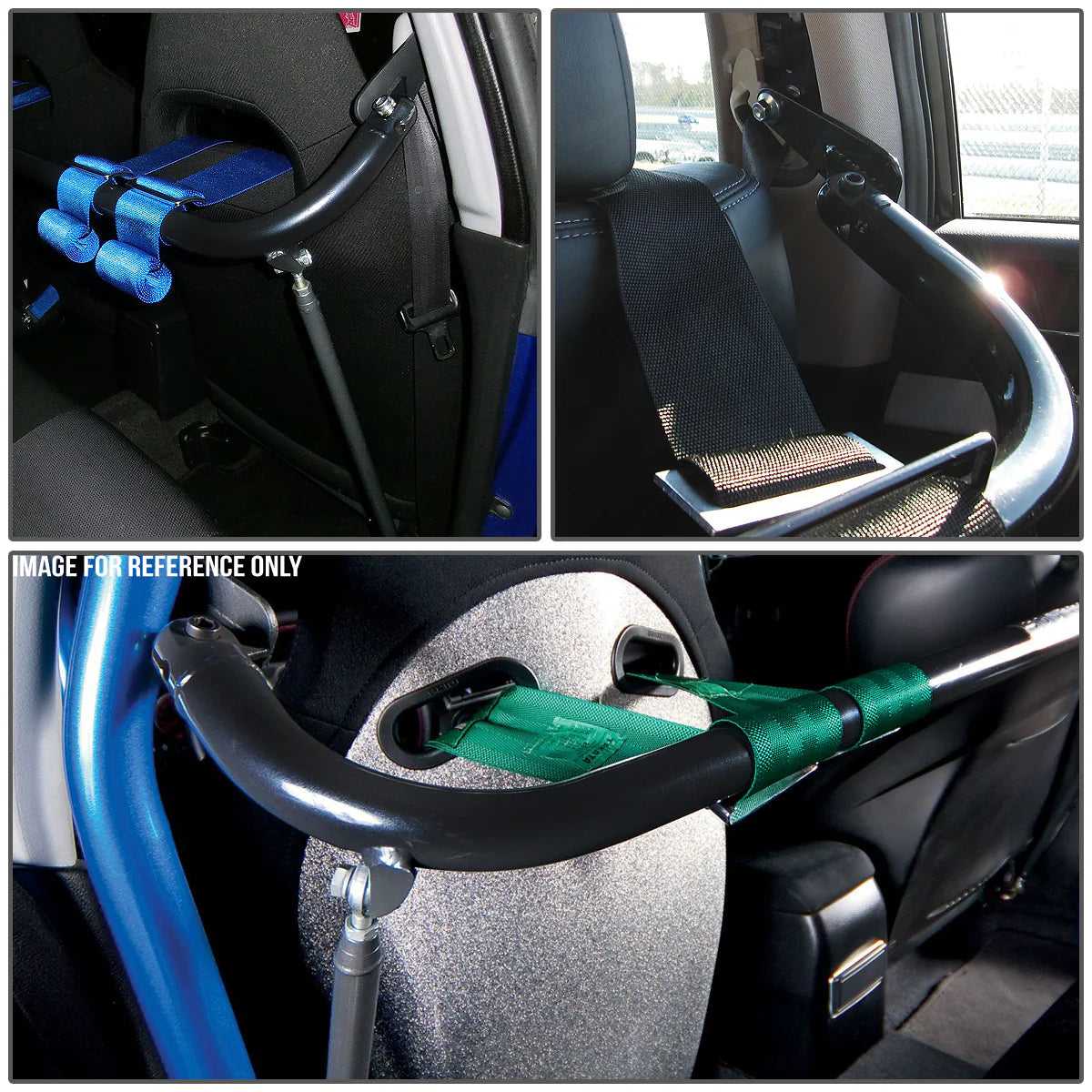 49 in. L Stainless Steel Racing Seat Belt Harness BarUniversal