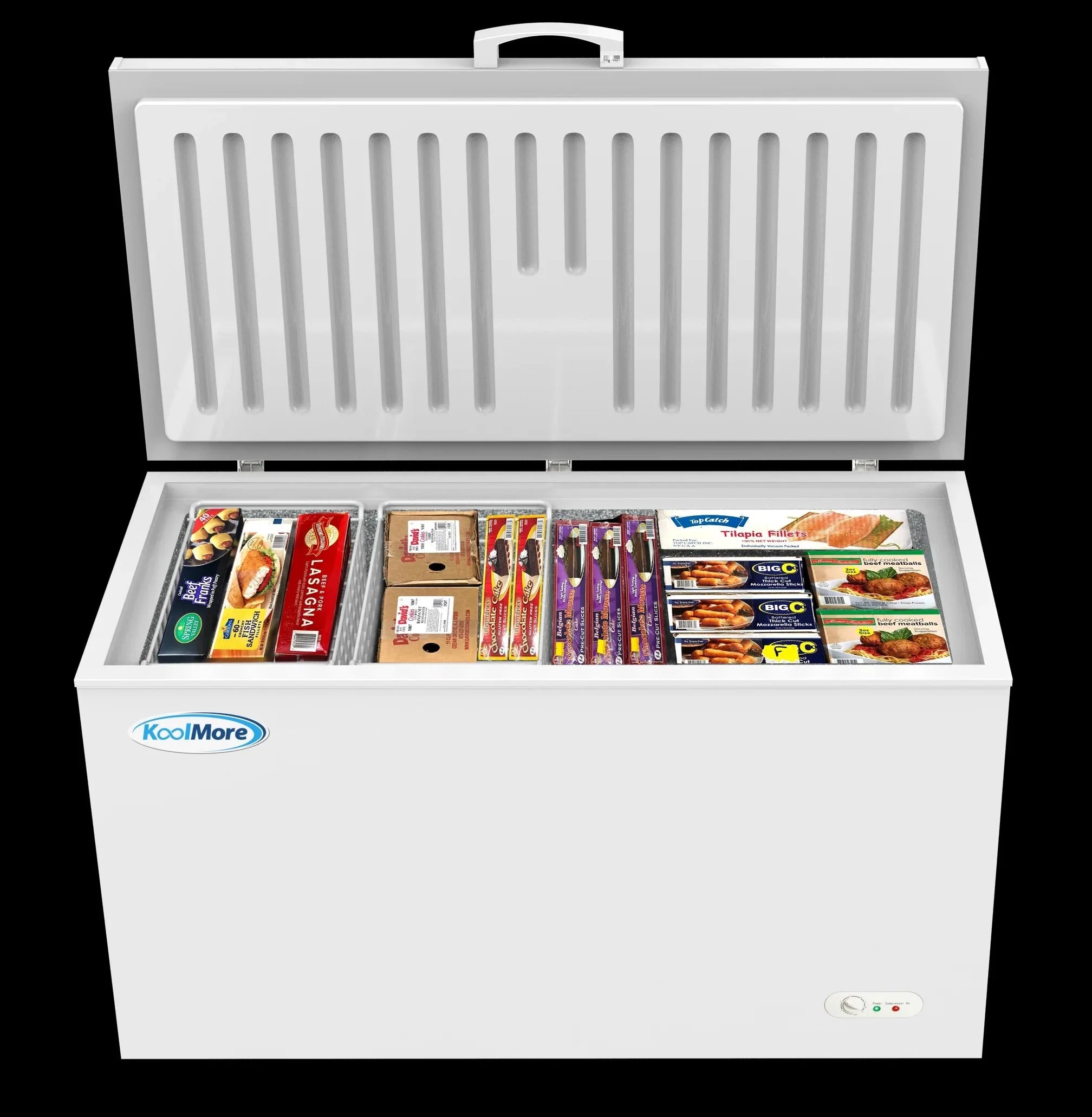 2026 KoolMore 60 in. Commercial Chest Freezer 16 Cu ft.