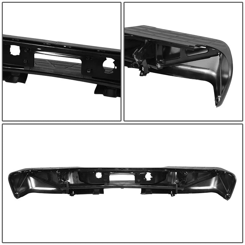 Rear Step Bumper W/o Rear Parking Sensors  07-13 Chevy/GMC Silverado Sierra 1500