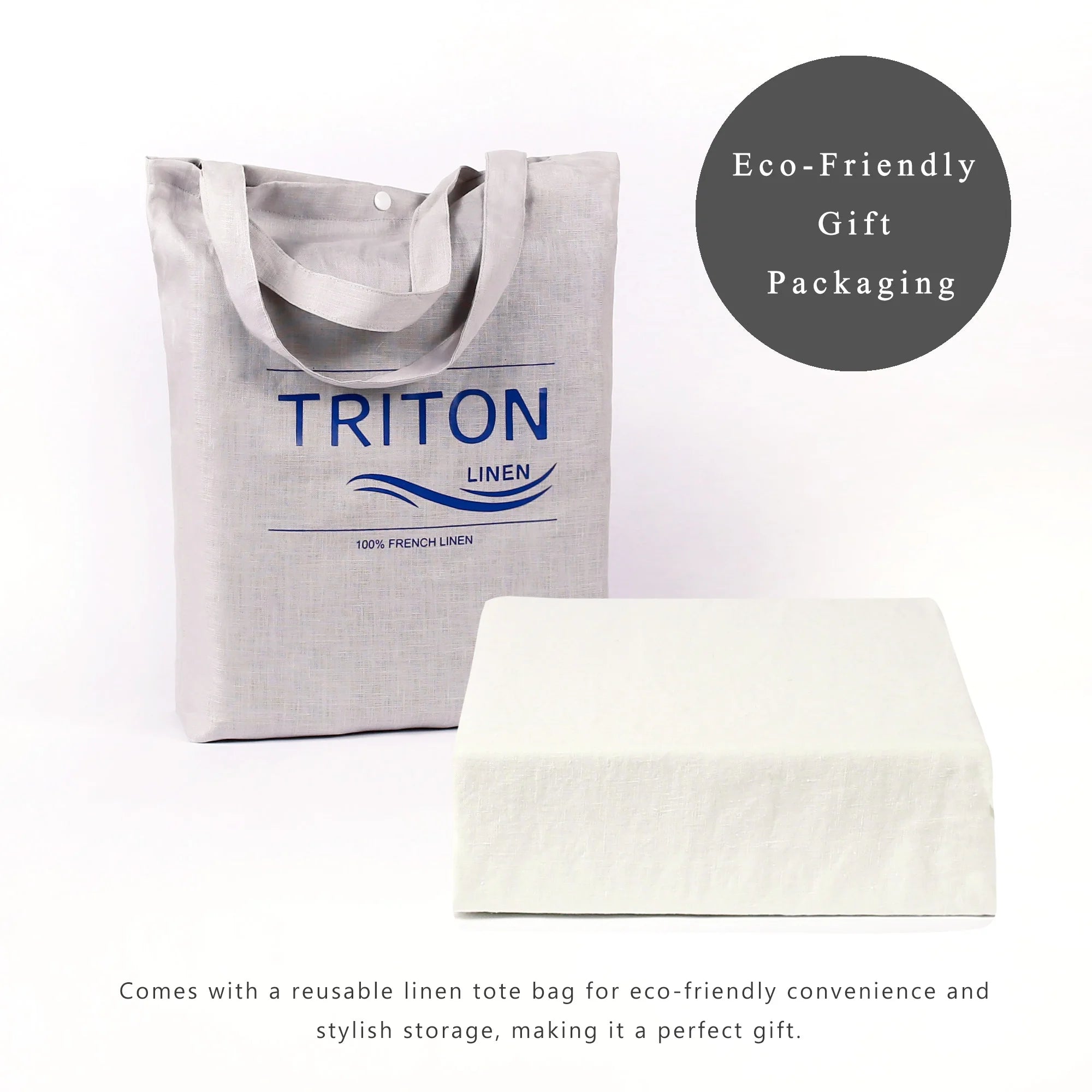 2026 100% Pure Linen Duvet Cover with Button Closure and Corner Ties Soft & Breathable - Natural Full/Queen