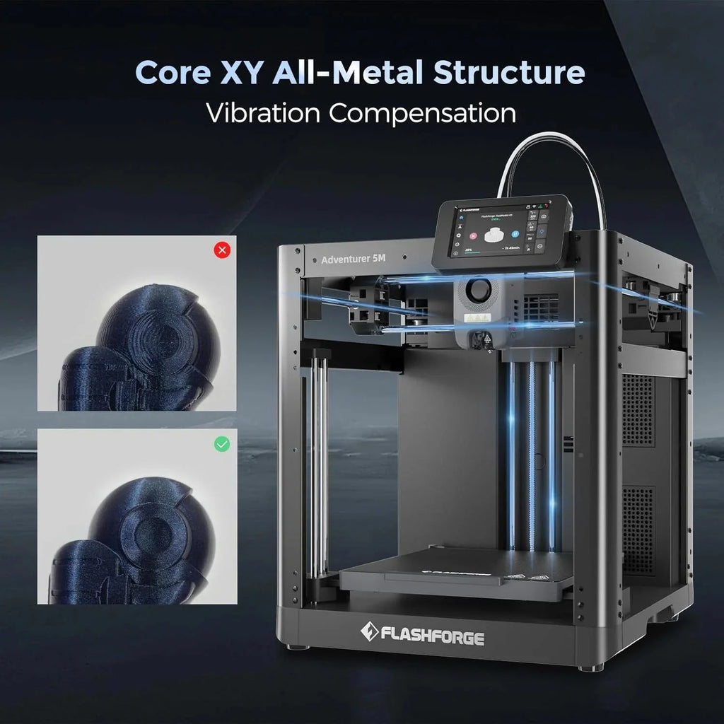 2026 Adventurer 5M 3D printer with fully automatic leveling
