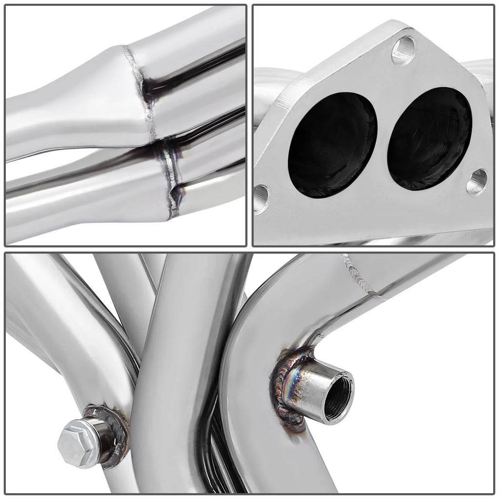 77-83 Datsun 280Z 280ZX 2.8L Non-Turbo Tri-Y Mid Length Exhaust Header - Stainless Steel