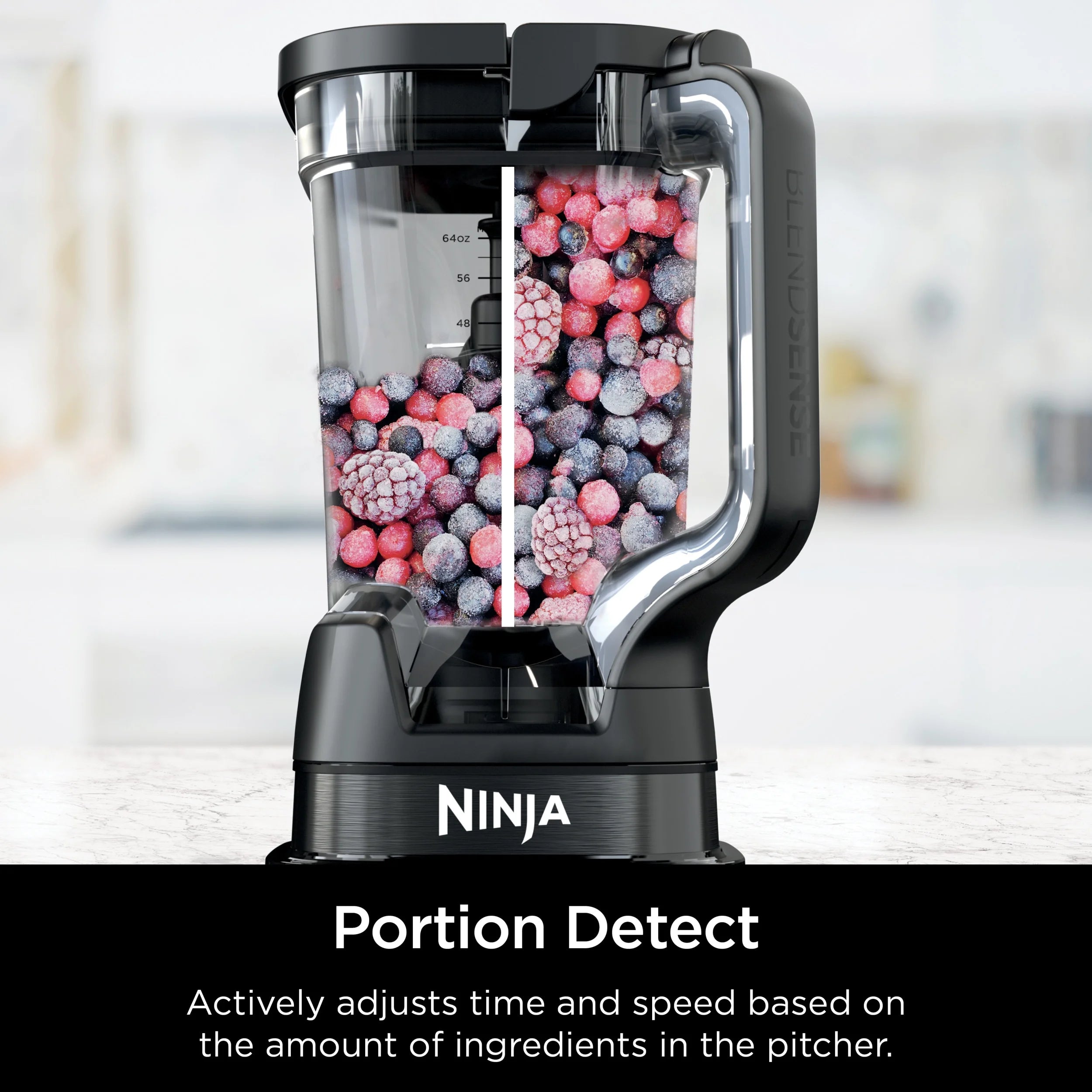 2026 Ninja Detect Kitchen System Power Blender + Processor with Blend Sense Technology, Silver, TB400