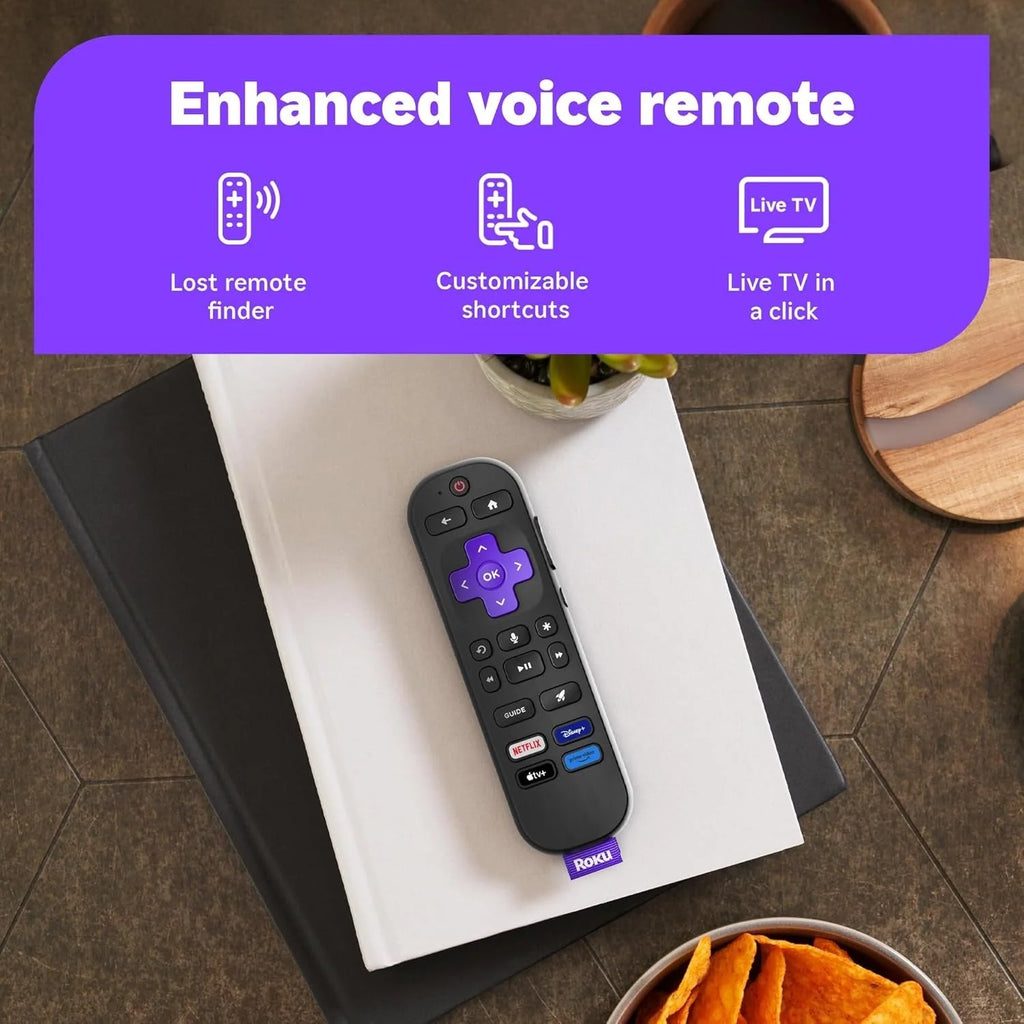 2026 Roku 50" Select Series 4K HDR Smart TV with voice remote