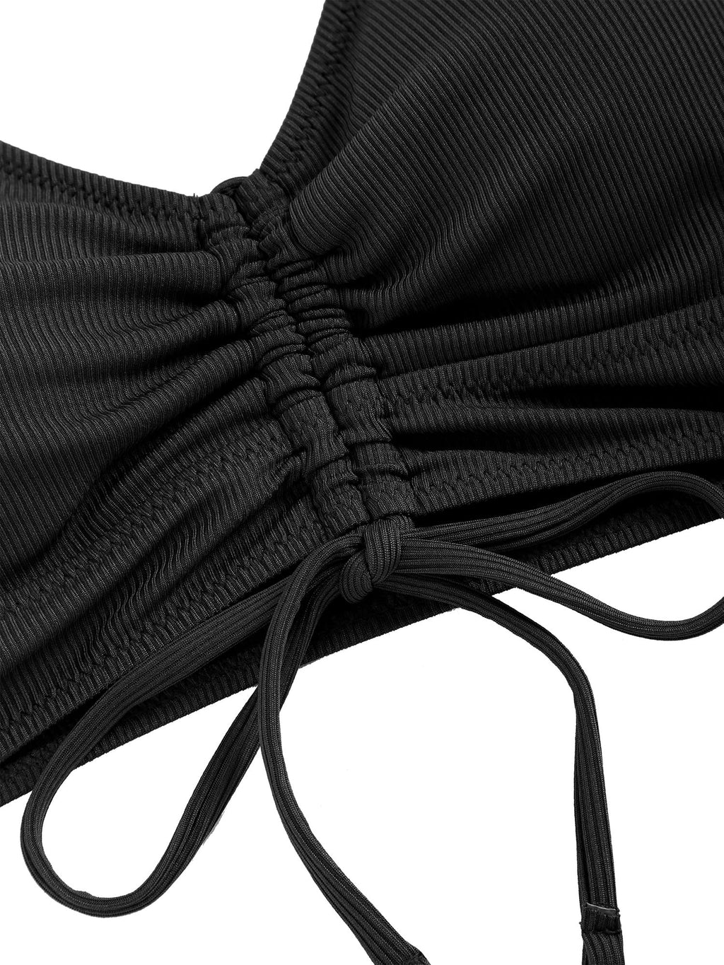 Ruffle Tie Bikini Set